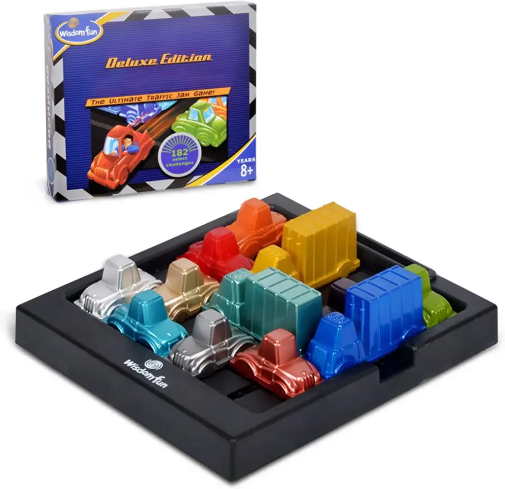 Juego Mesa Rush Hour Tráfico Trancón Lógica Rompecabezas