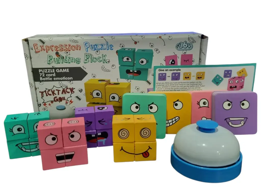 Juego de mesa Emojis Caja cubo pequeño
