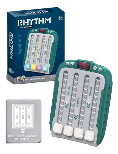 Juego Ritmo Musical Maquina Baile Consola Portátil Luces