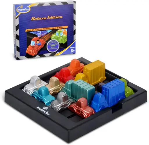 [JUG-MES-002] Juego Mesa Rush Hour Tráfico Trancón Lógica Rompecabezas